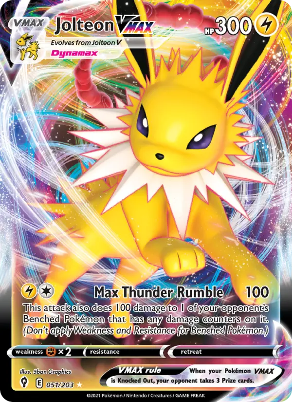 Jolteon VMAX #51