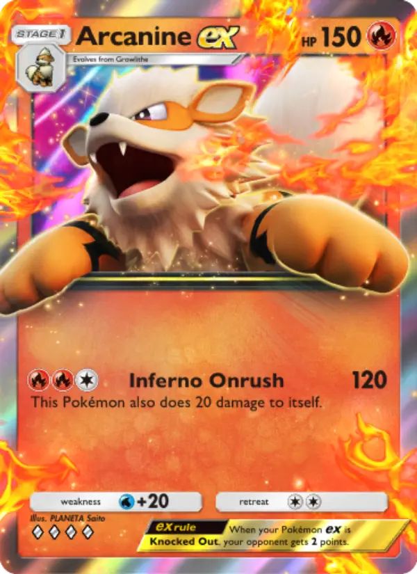 Arcanine ex #041