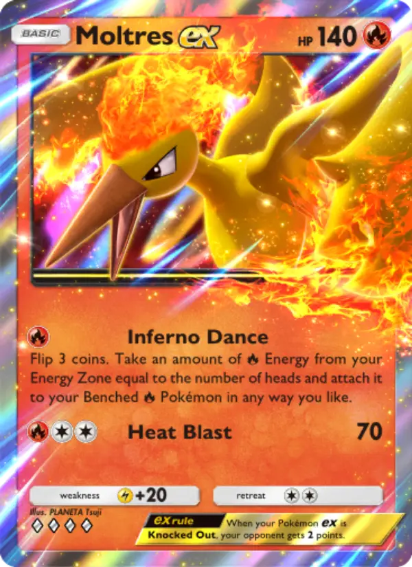 Moltres ex #047