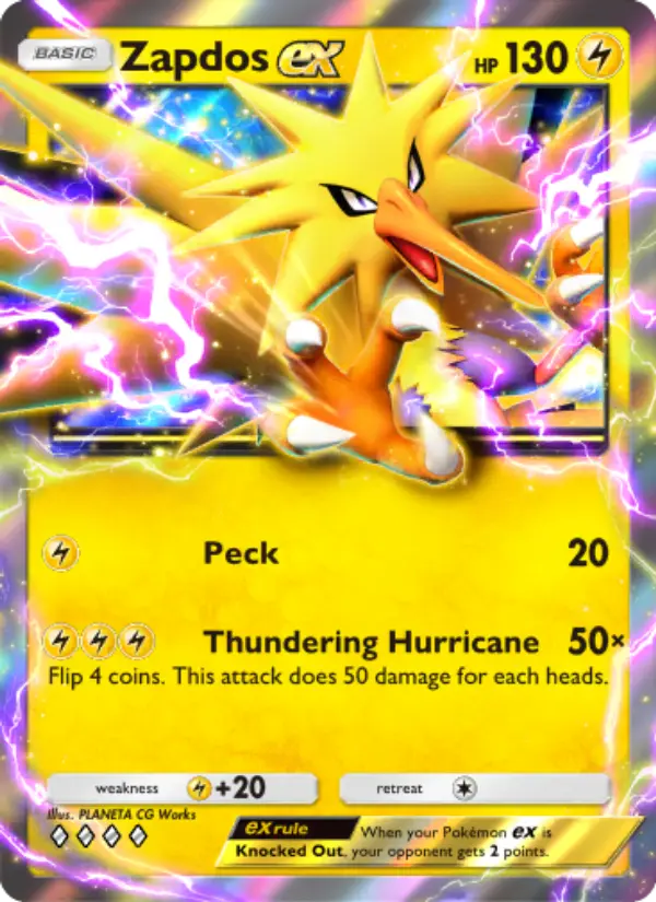 Zapdos ex #104