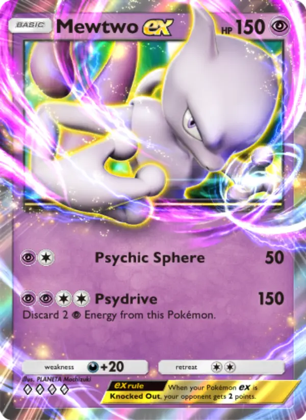 Mewtwo ex #129