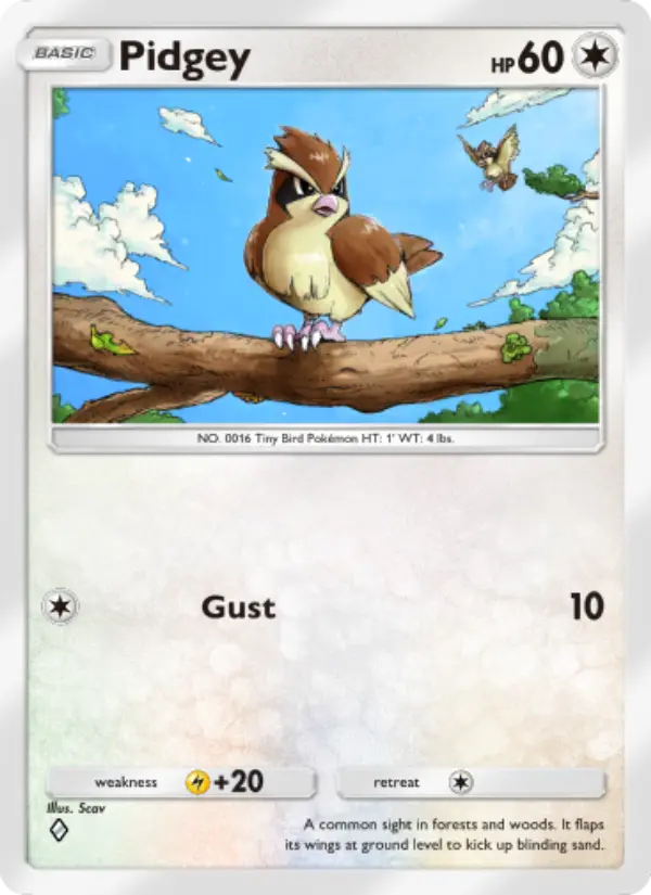 Pidgey #186