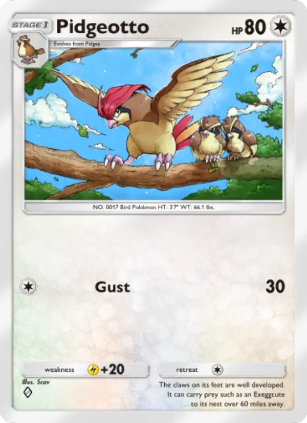 Pidgeotto #187