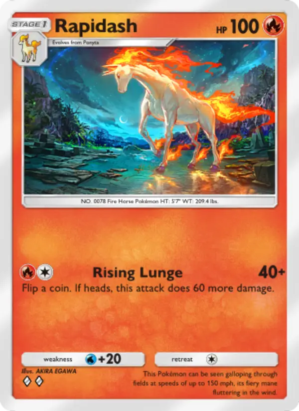 Rapidash #011