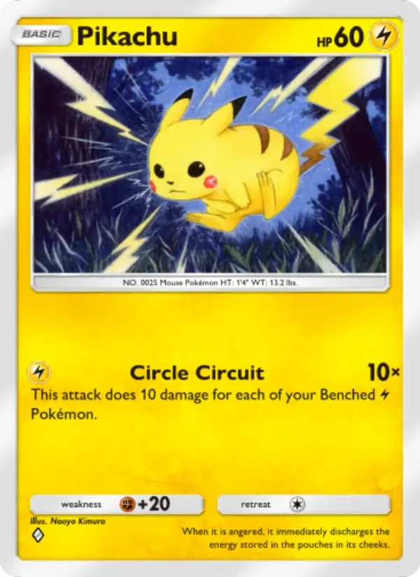 Pikachu #025