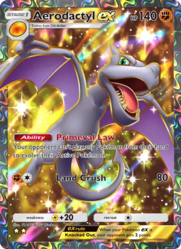 Aerodactyl ex #078