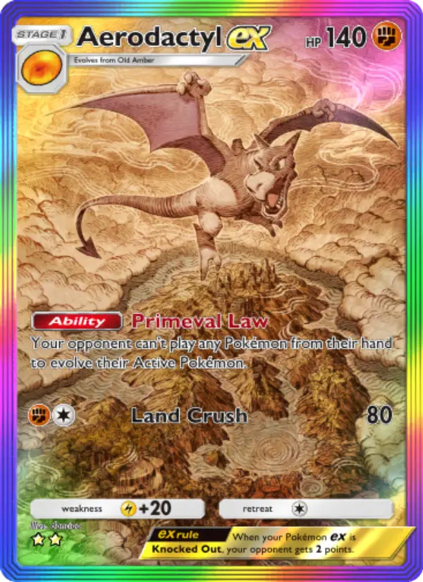 Aerodactyl ex #084