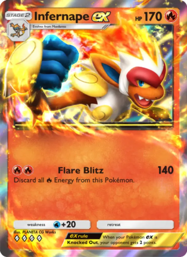 Infernape ex #029