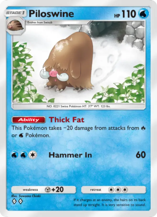 Piloswine #032