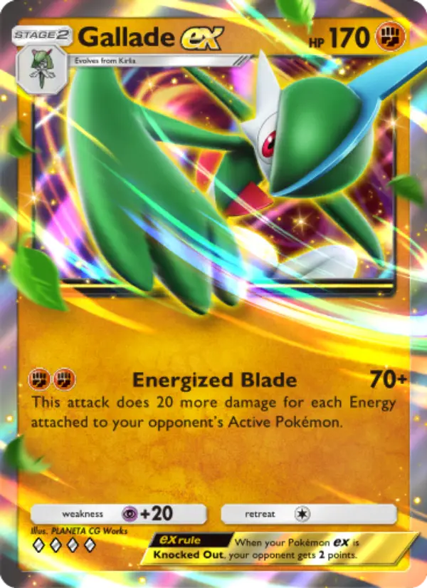 Gallade ex #095