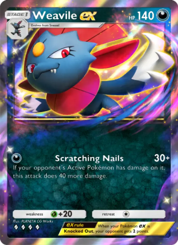 Weavile ex #099