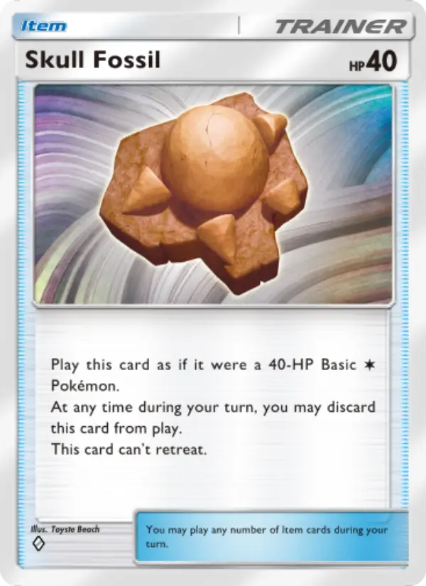 Skull Fossil #144