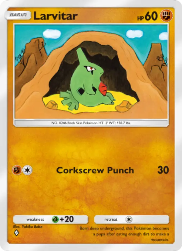 Larvitar #039