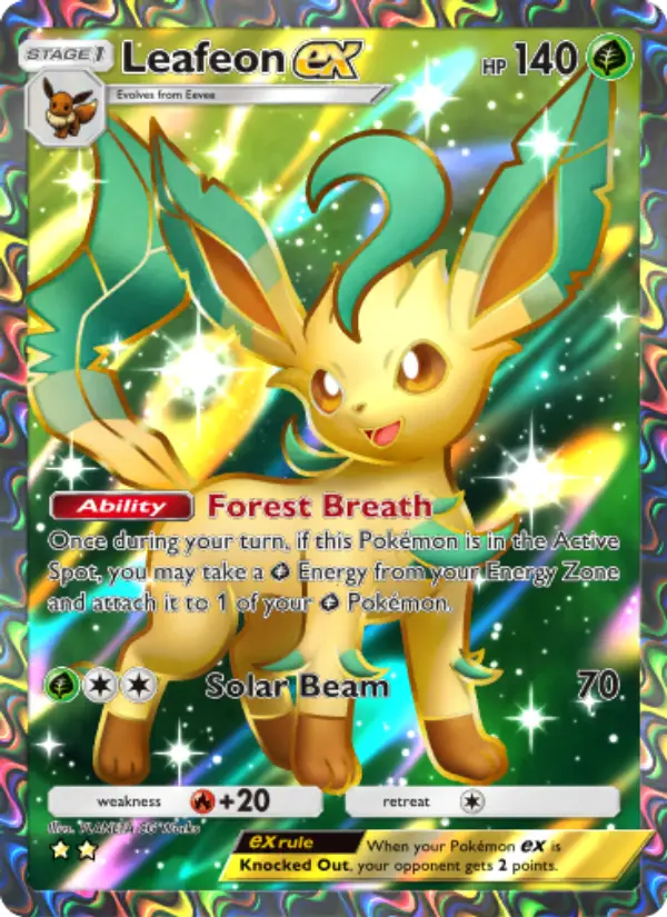 Leafeon ex #082