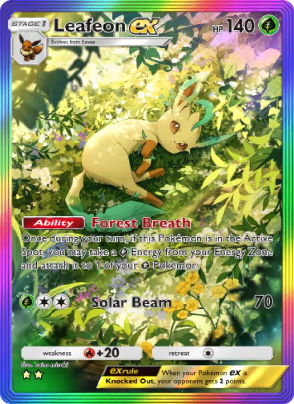 Leafeon ex #091