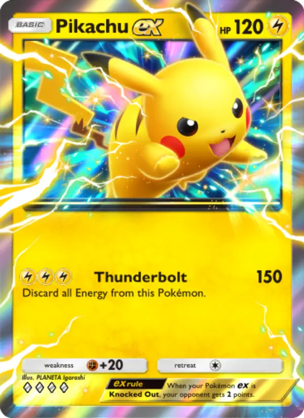 Pikachu ex #022