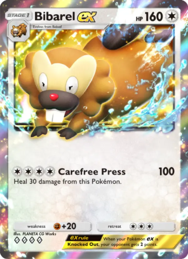 Bibarel ex #065