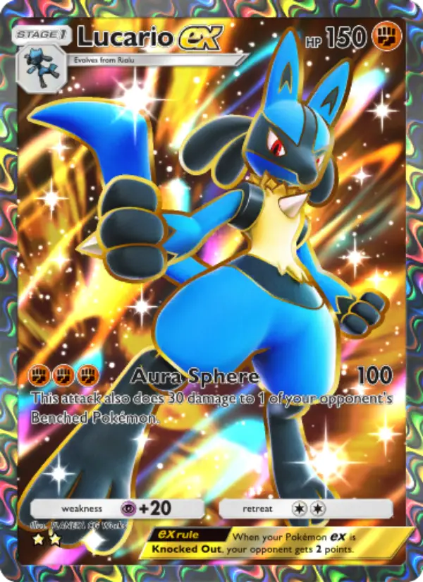 Lucario ex #084