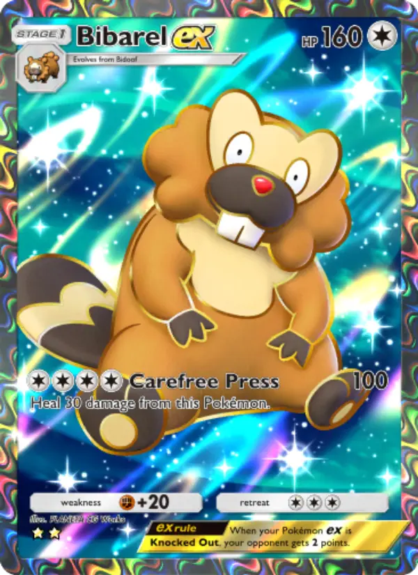 Bibarel ex #087