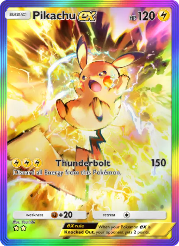 Pikachu ex #092