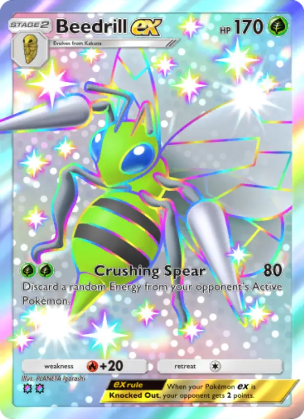 Beedrill ex #107