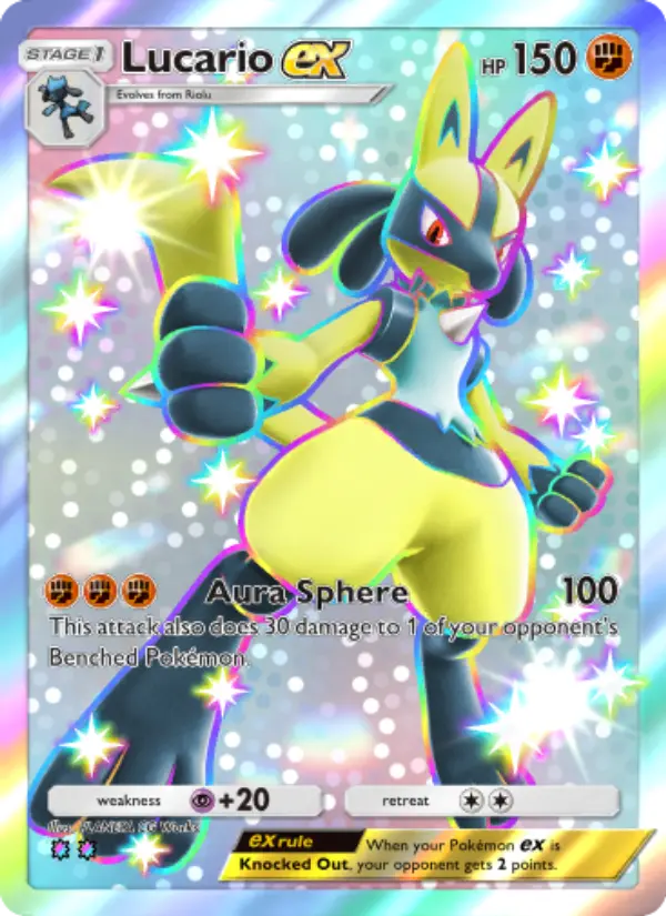 Lucario ex #110