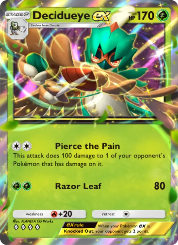 Decidueye ex #012