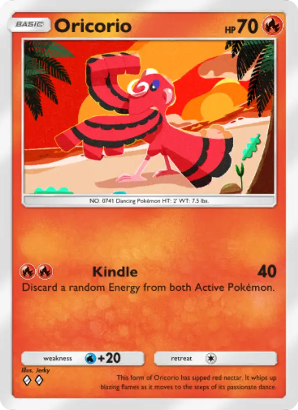 Oricorio #034