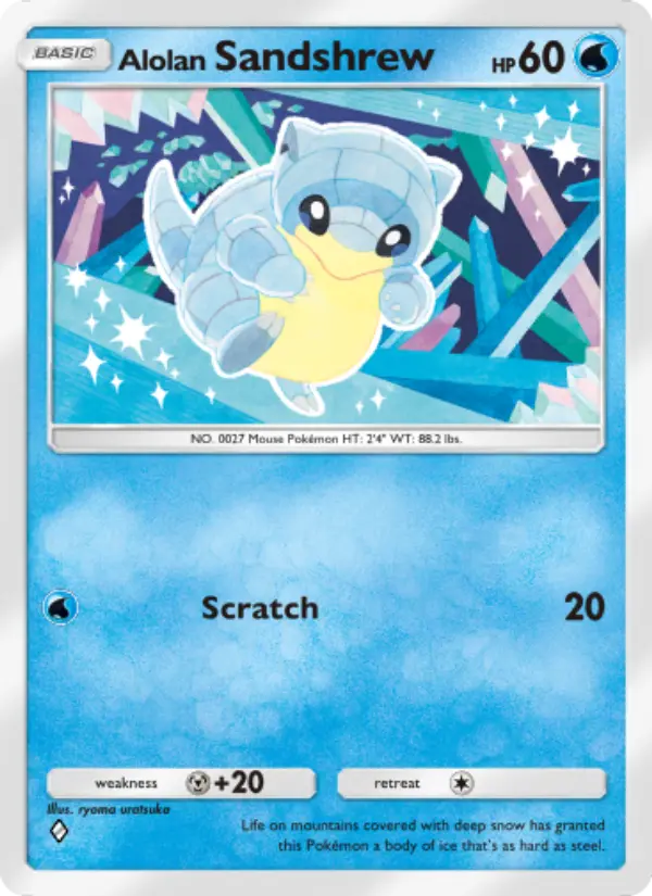Alolan Sandshrew #038