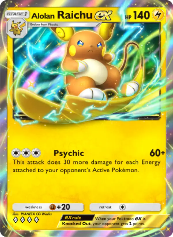 Alolan Raichu ex #058