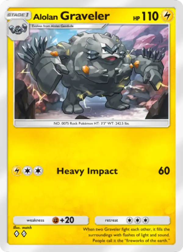 Alolan Graveler #060