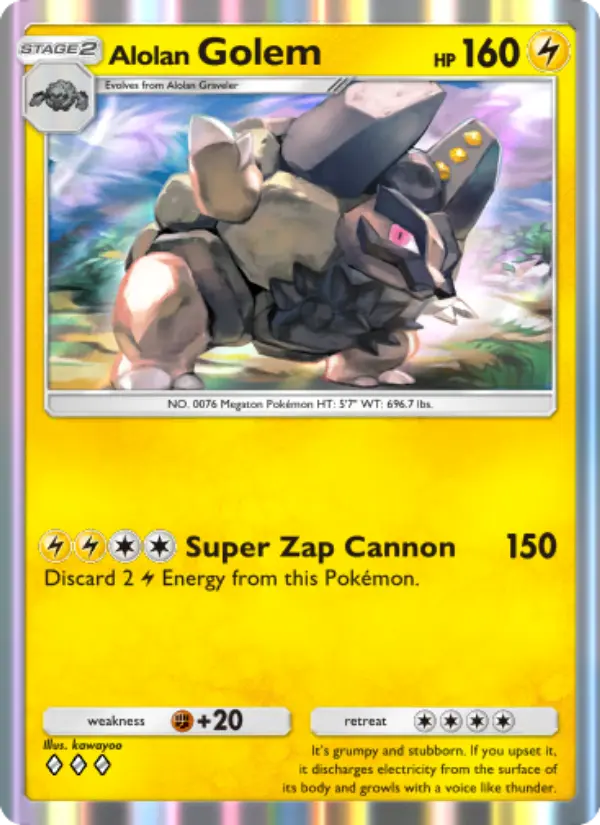 Alolan Golem #061