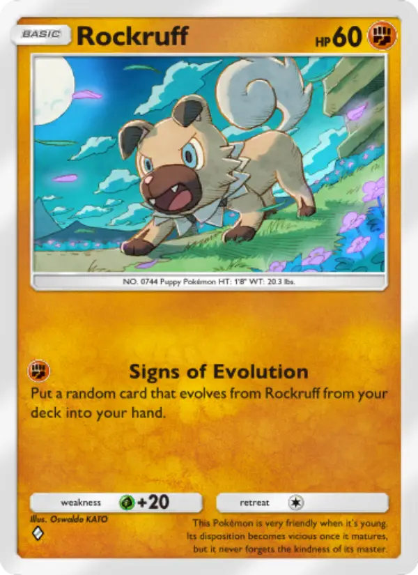 Rockruff #098