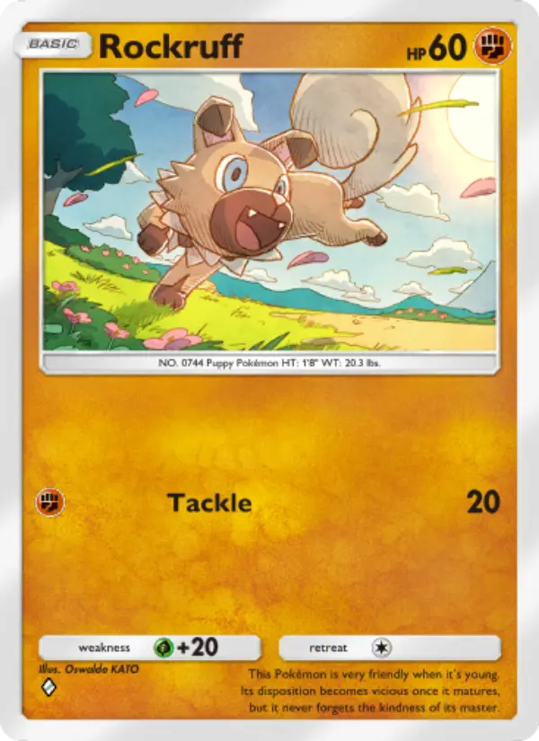 Rockruff #099