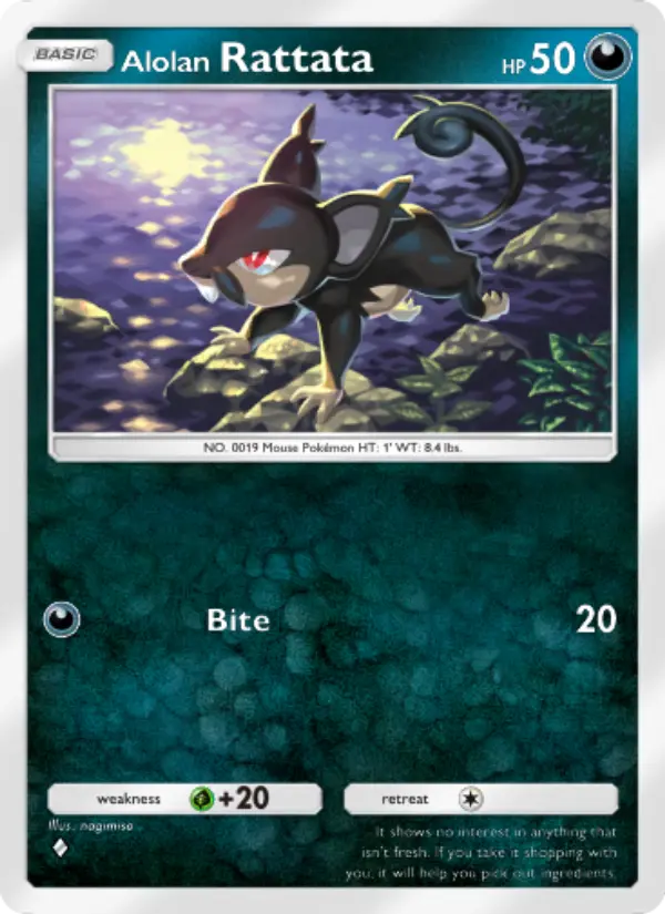Alolan Rattata #106