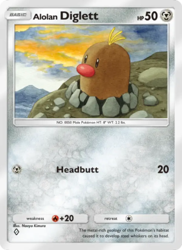 Alolan Diglett #117