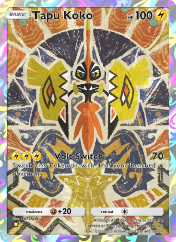 Tapu Koko #166