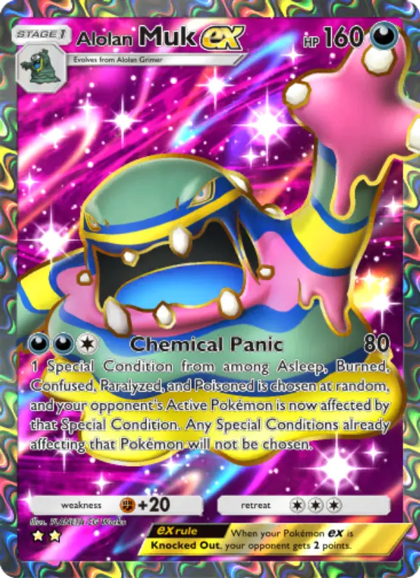 Alolan Muk ex #188