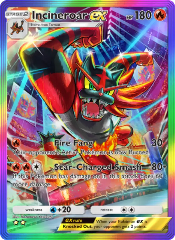 Incineroar ex #200
