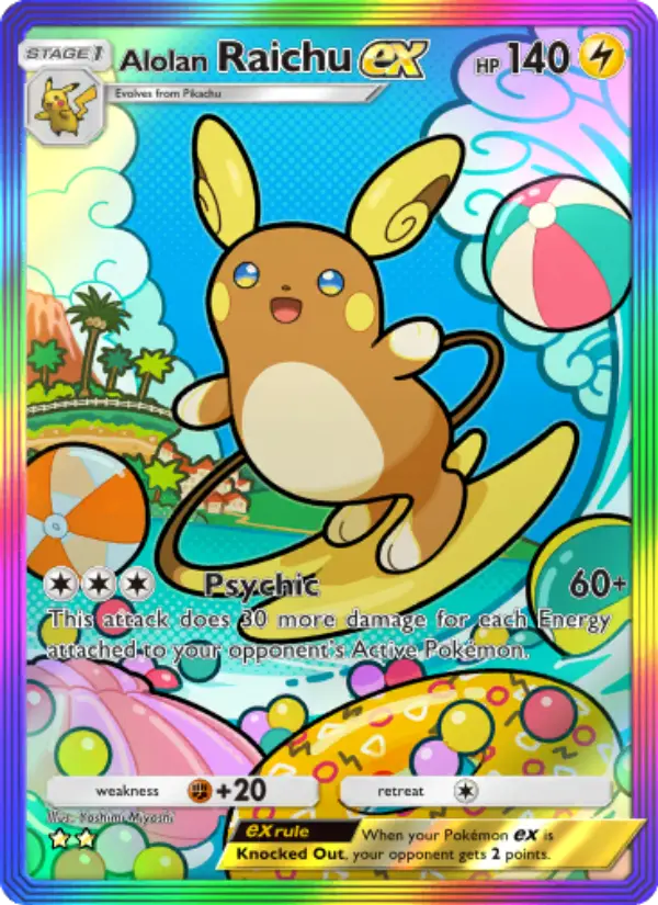 Alolan Raichu ex #203