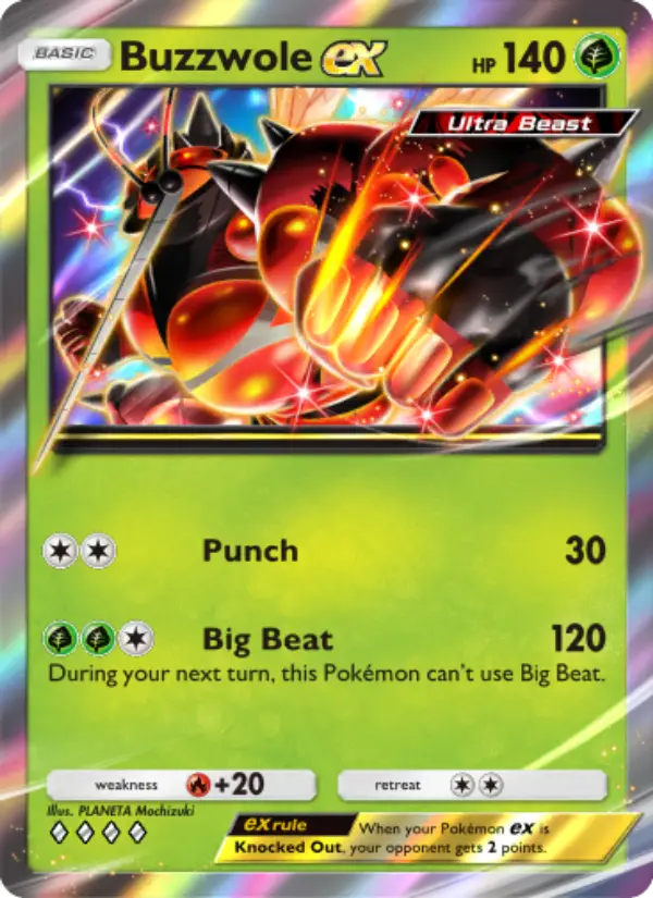 Buzzwole ex #006