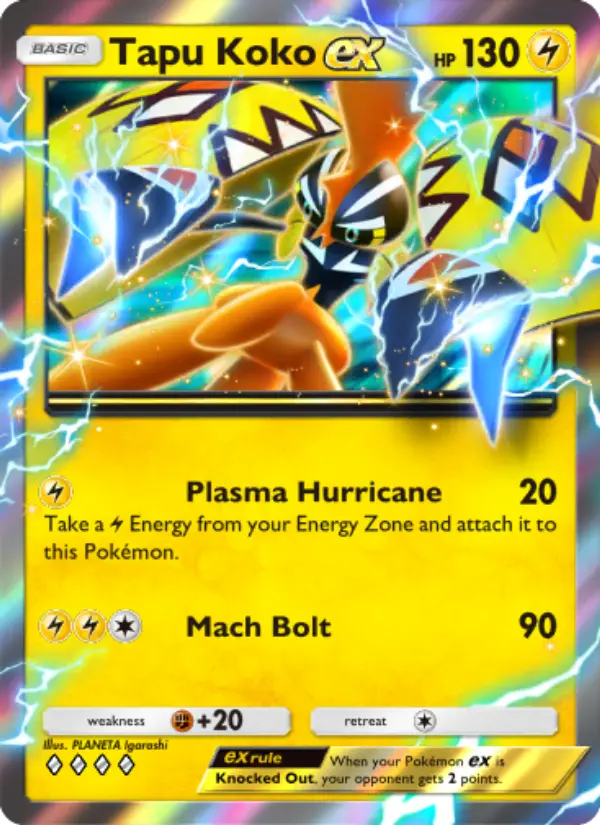 Tapu Koko ex #019