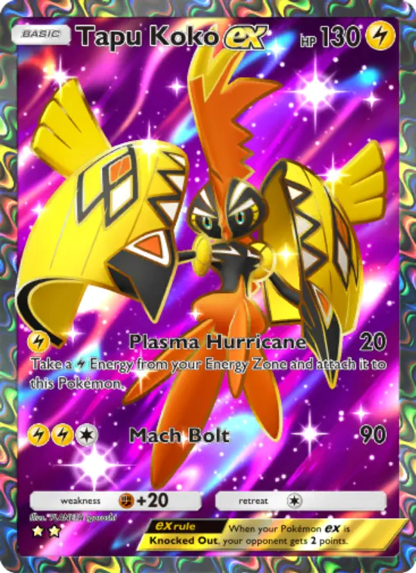 Tapu Koko ex #077