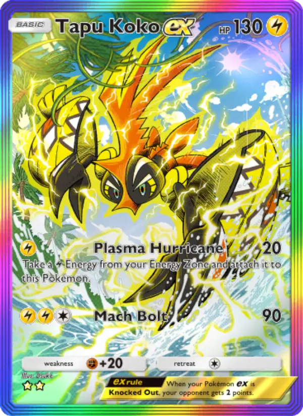 Tapu Koko ex #084