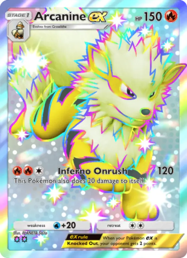 Arcanine ex #100