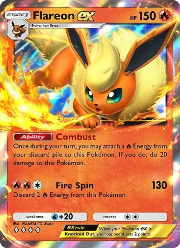 Flareon ex #009