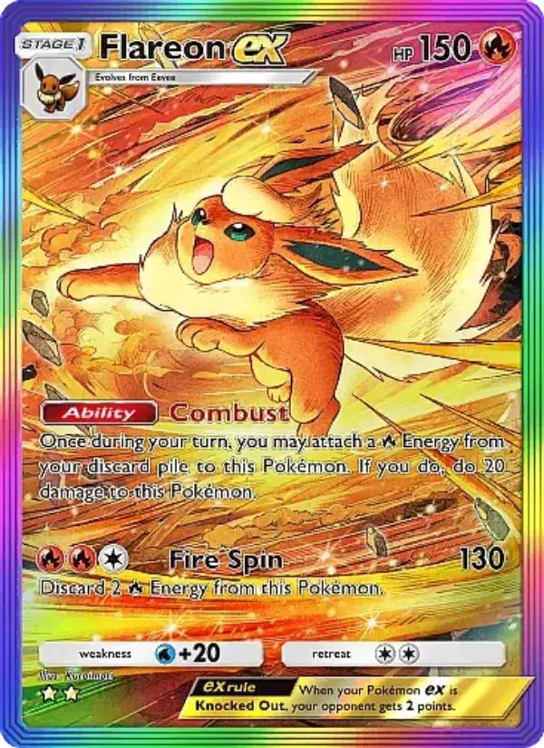 Flareon ex #087