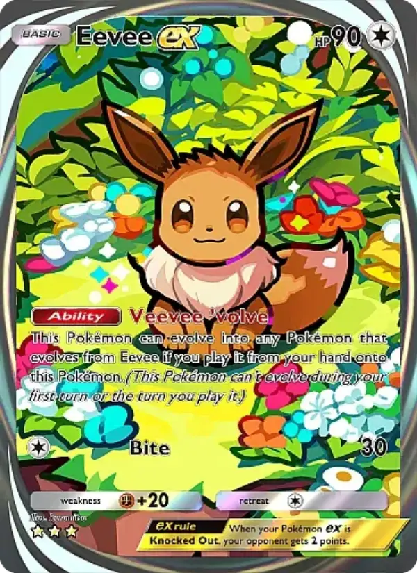 Eevee ex #092