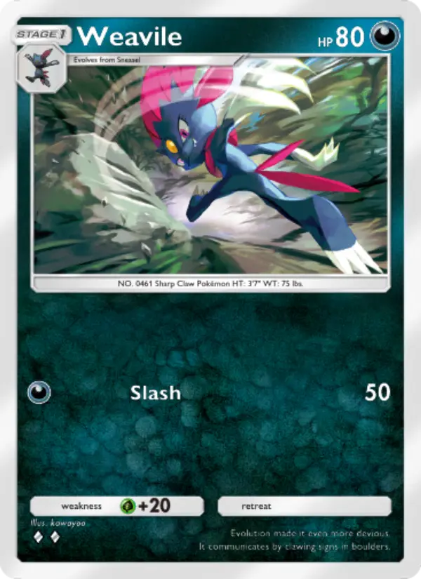Weavile #116