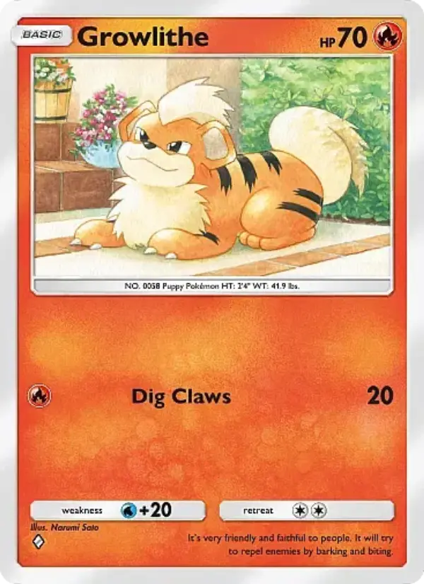 Growlithe #028